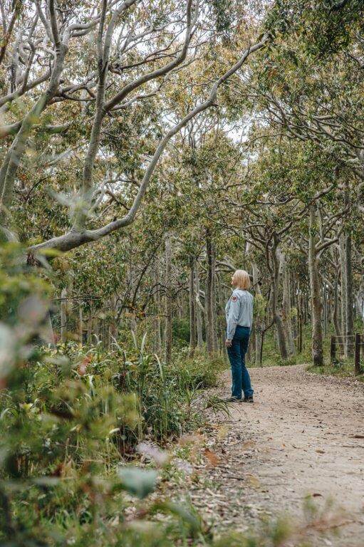 Laurie Pasco, NPWS Ranger, Brisbane Water NP