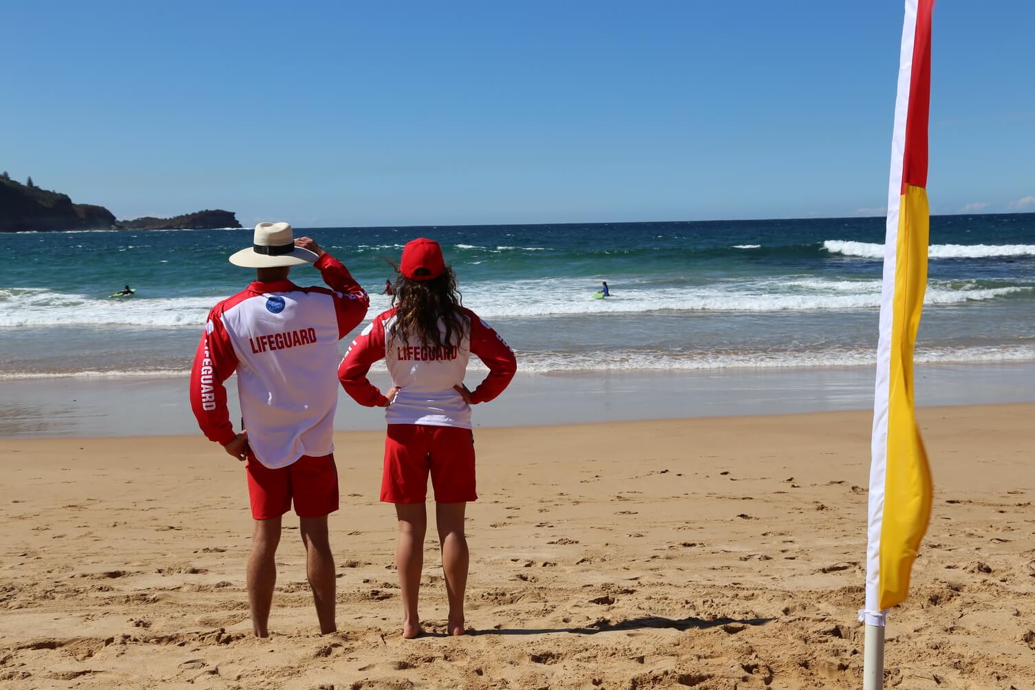 Beach Safety Lifeguards on patrol