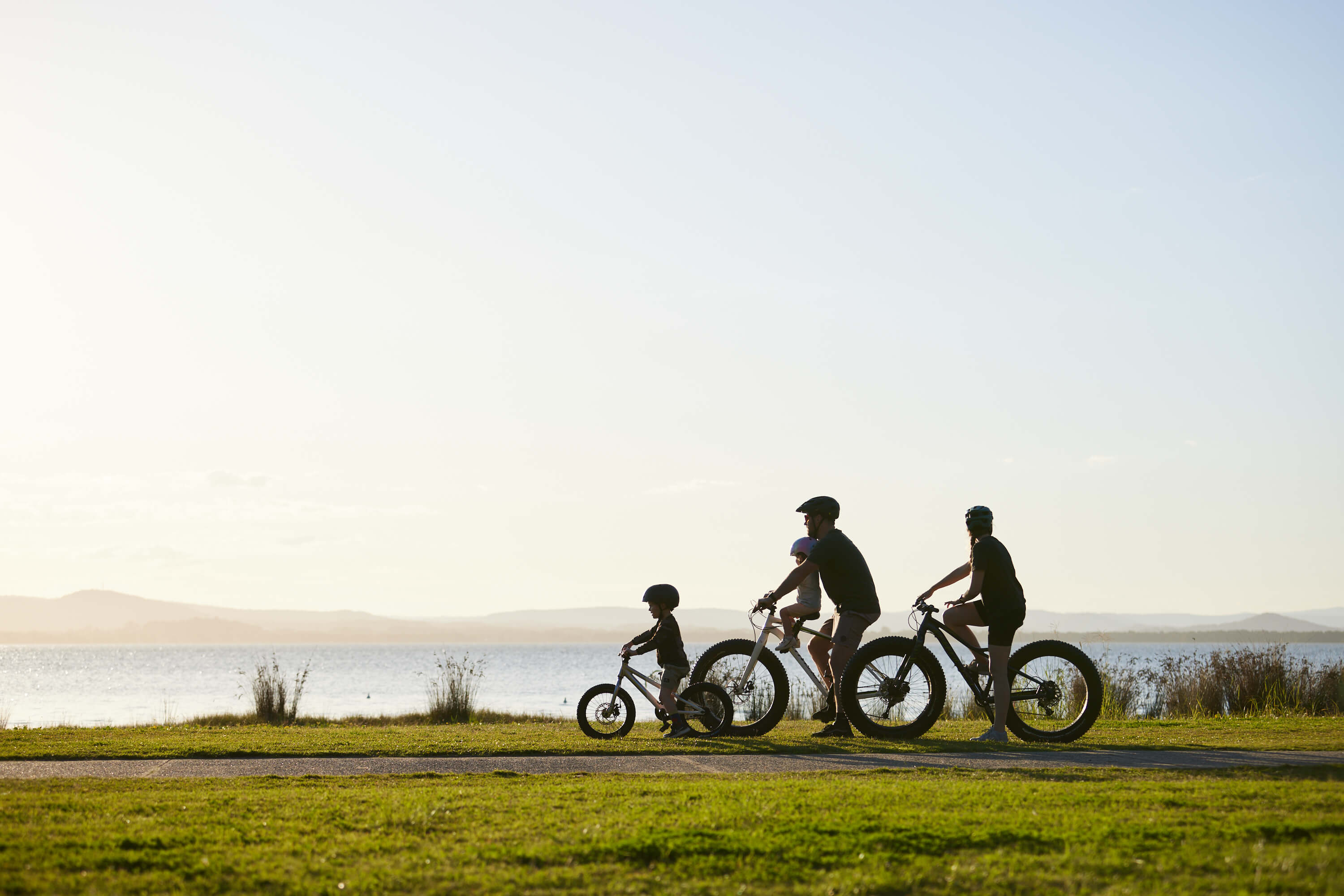 Cycling Long Jetty Foreshore