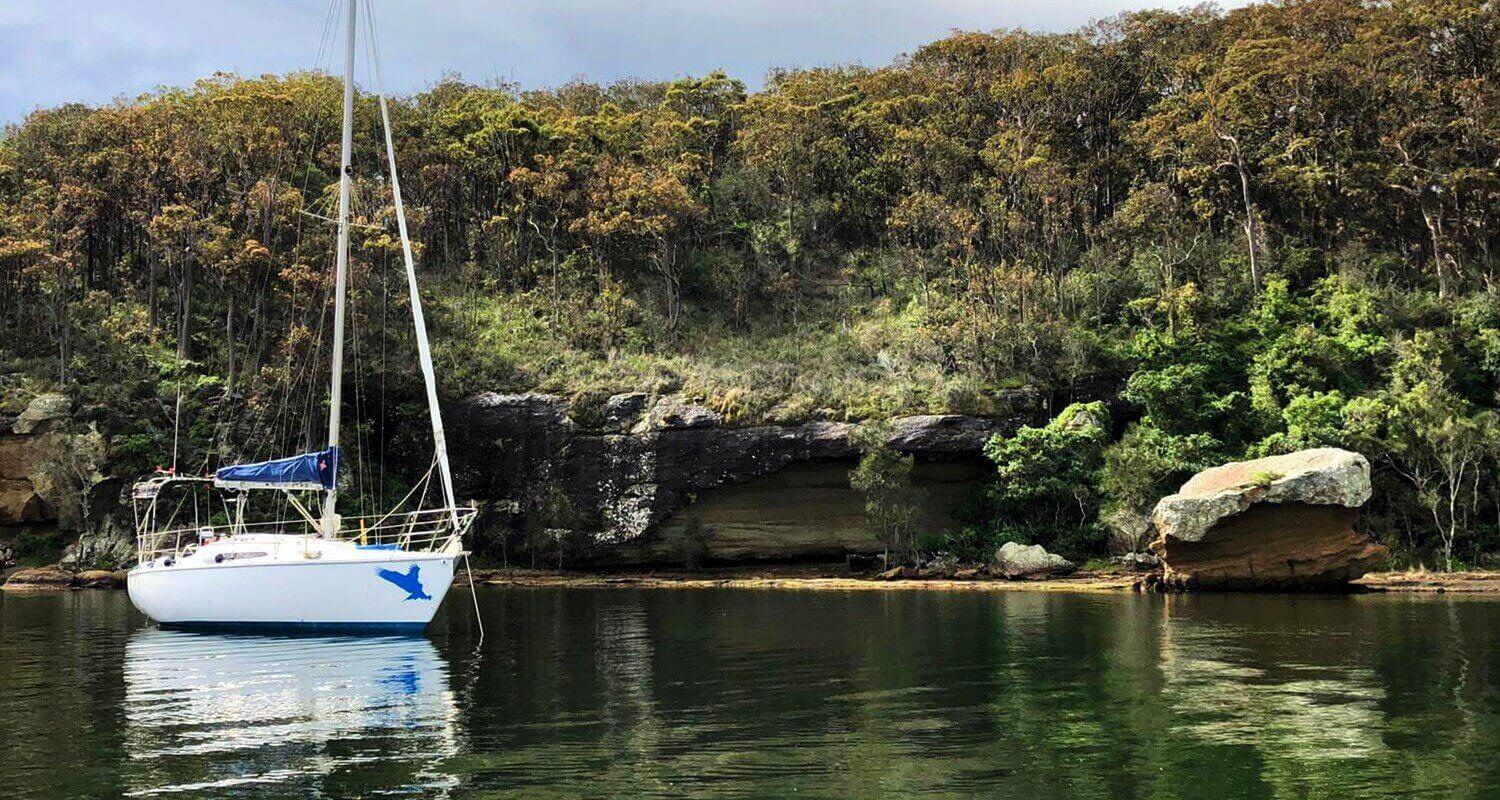 Lake Macquarie Sailing Tours moored