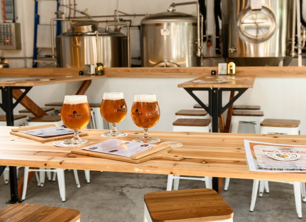 Beers at Bay Road Brewing