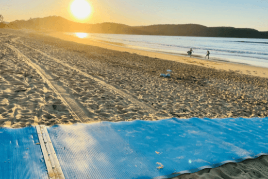 Beach matting