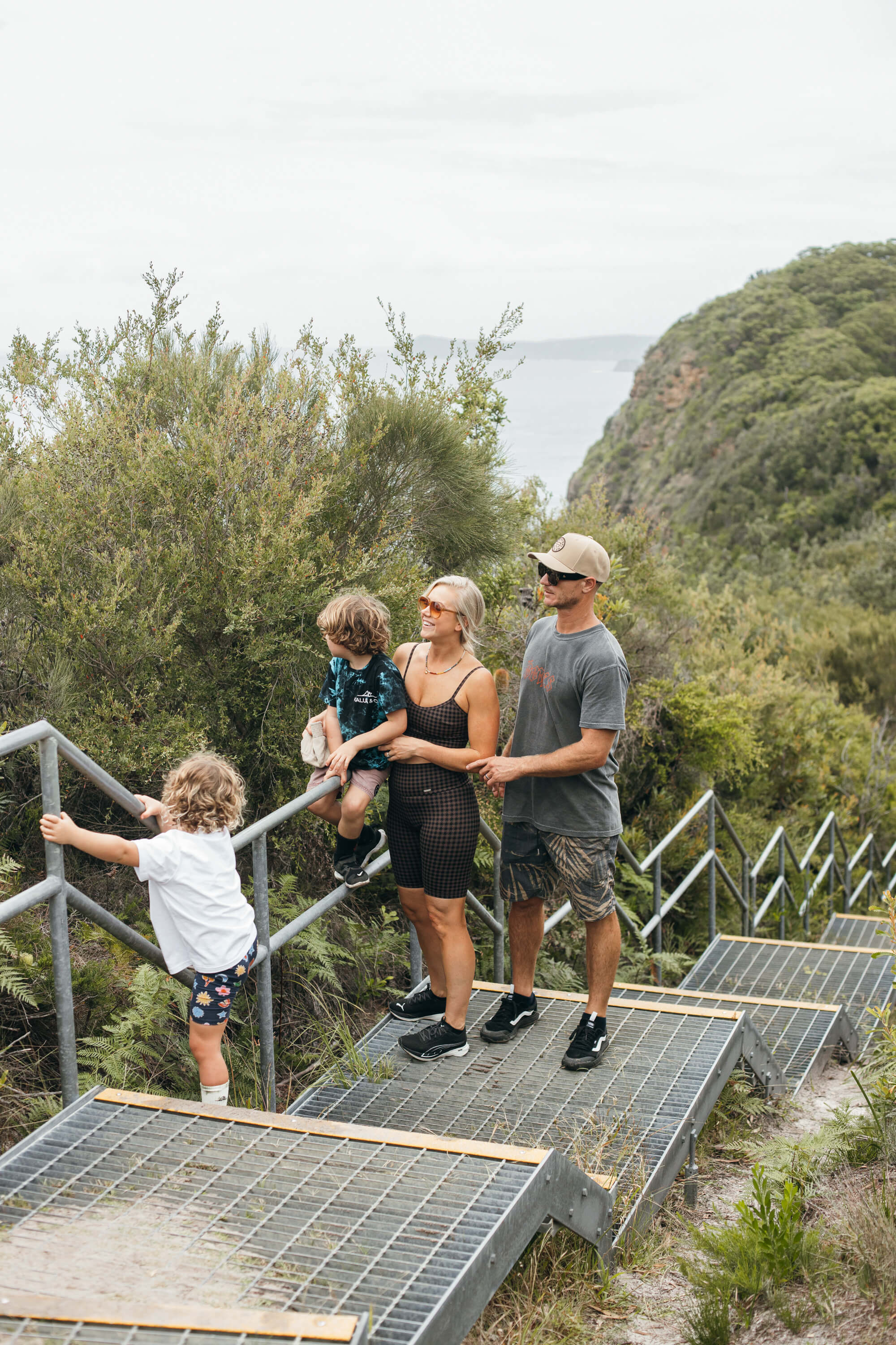 Kyal and Kara at Crackneck Lookout. 