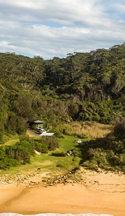 little beach campground npws