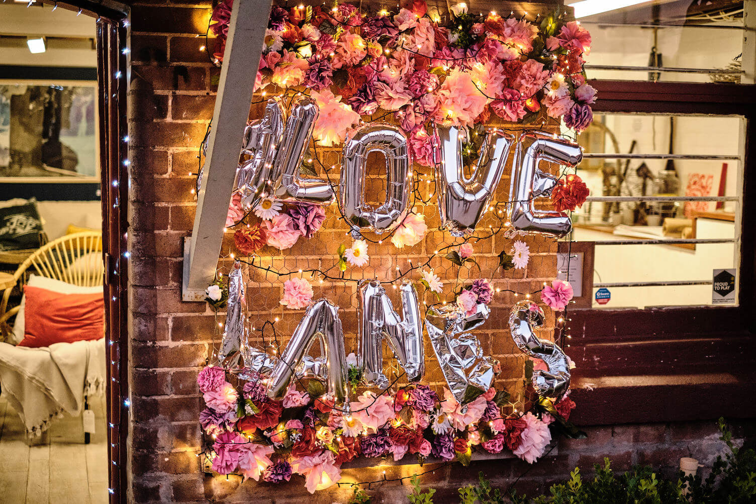 flower wall