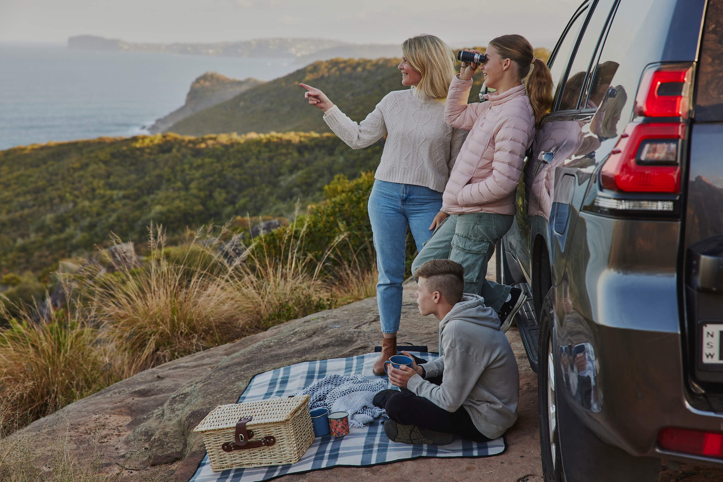 Whale watching at Box Head Central Coast photo by James Horan