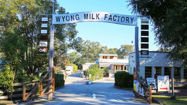 wyong milk factory entrance arches