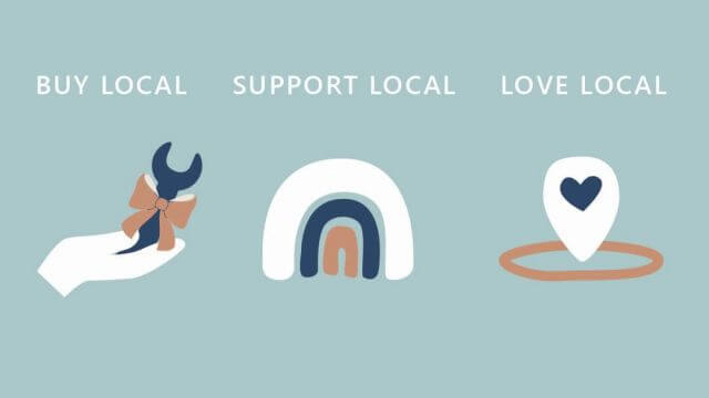 love local guide for fathers day with icons