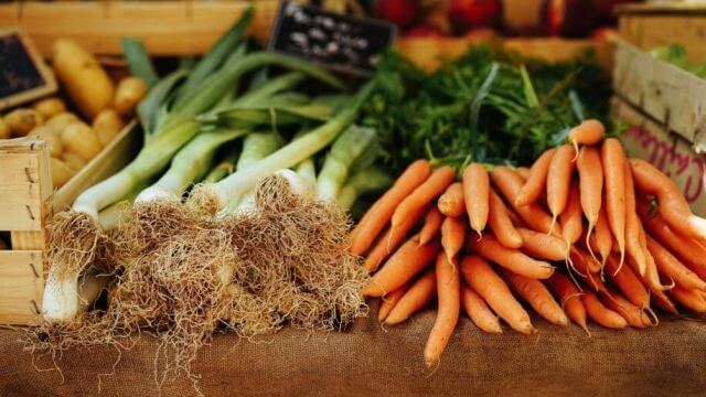 Fresh produce from Long Jetty Farmers Market