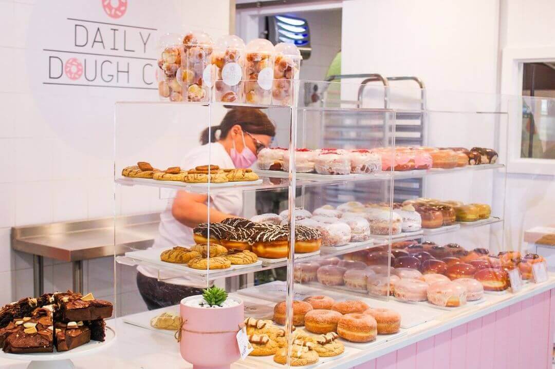 doughnut shop filled with options