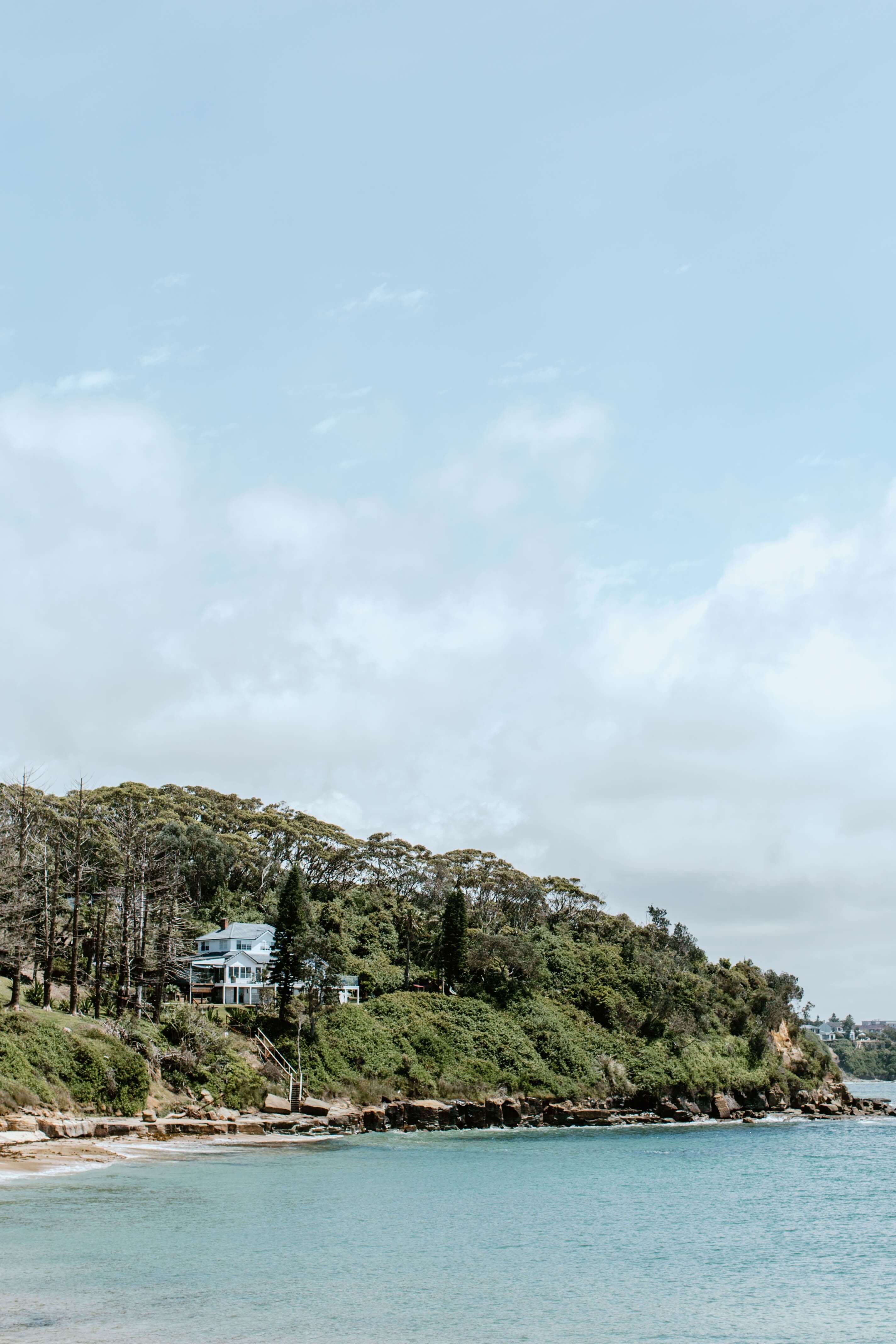 turquoise waters off the Norah head coastline