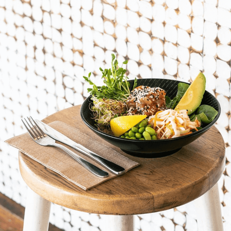 Island Time Terrigal Green Poke Bowl