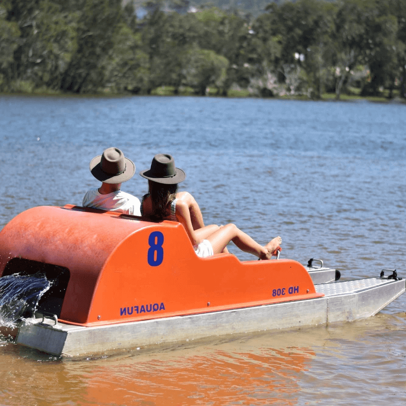 Peddle around Avoca Lagoon Central Coast NSW AquaFun