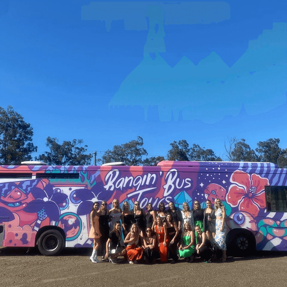 banging bus tours group tours Central Coast