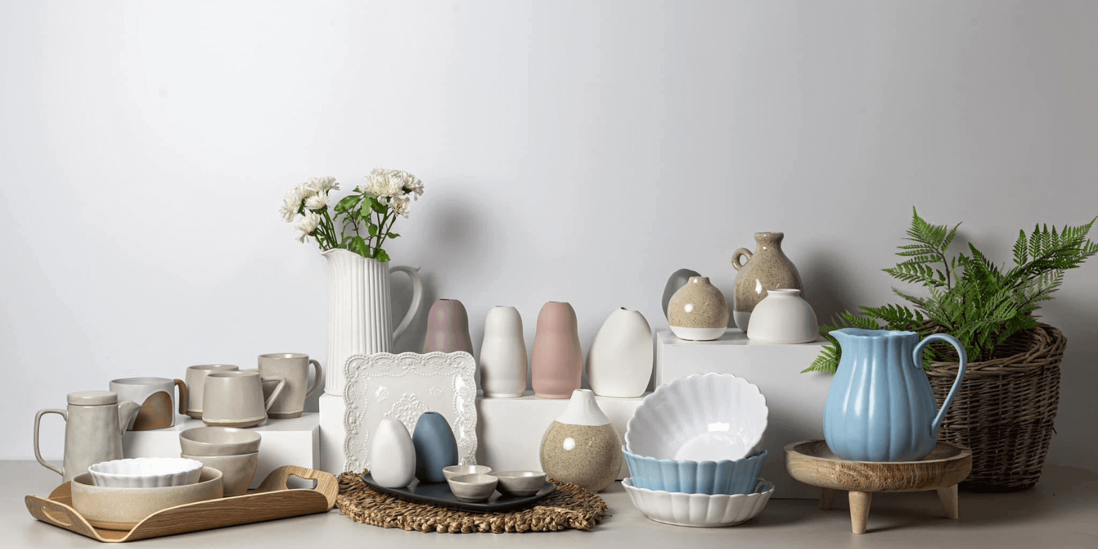 Cotton and Clay ceramics homewares