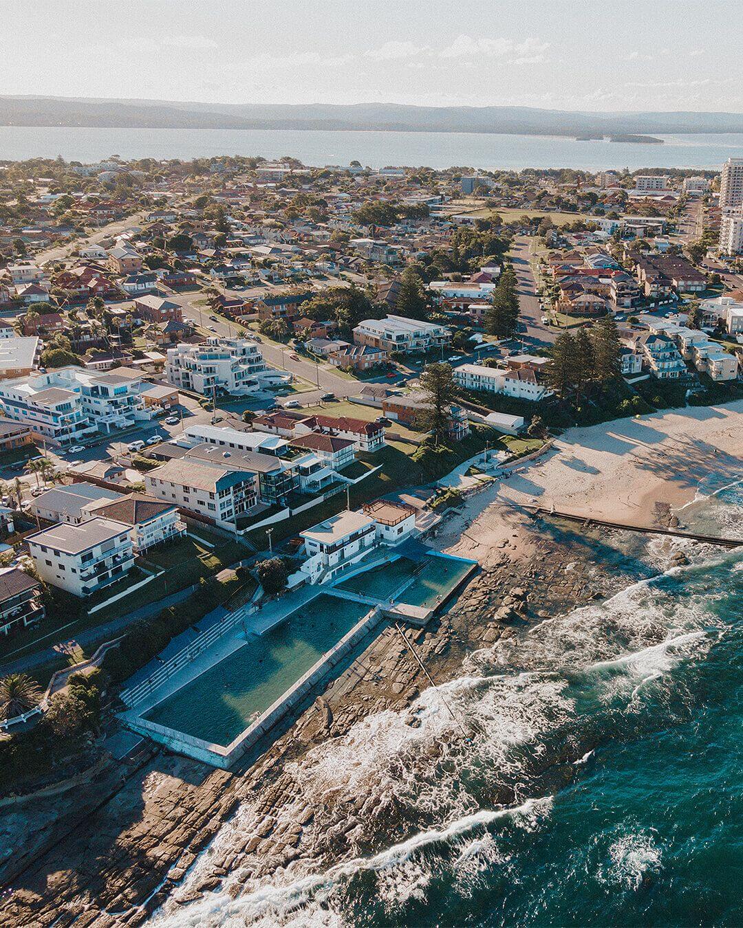 the entrance grant mcbride ocean baths