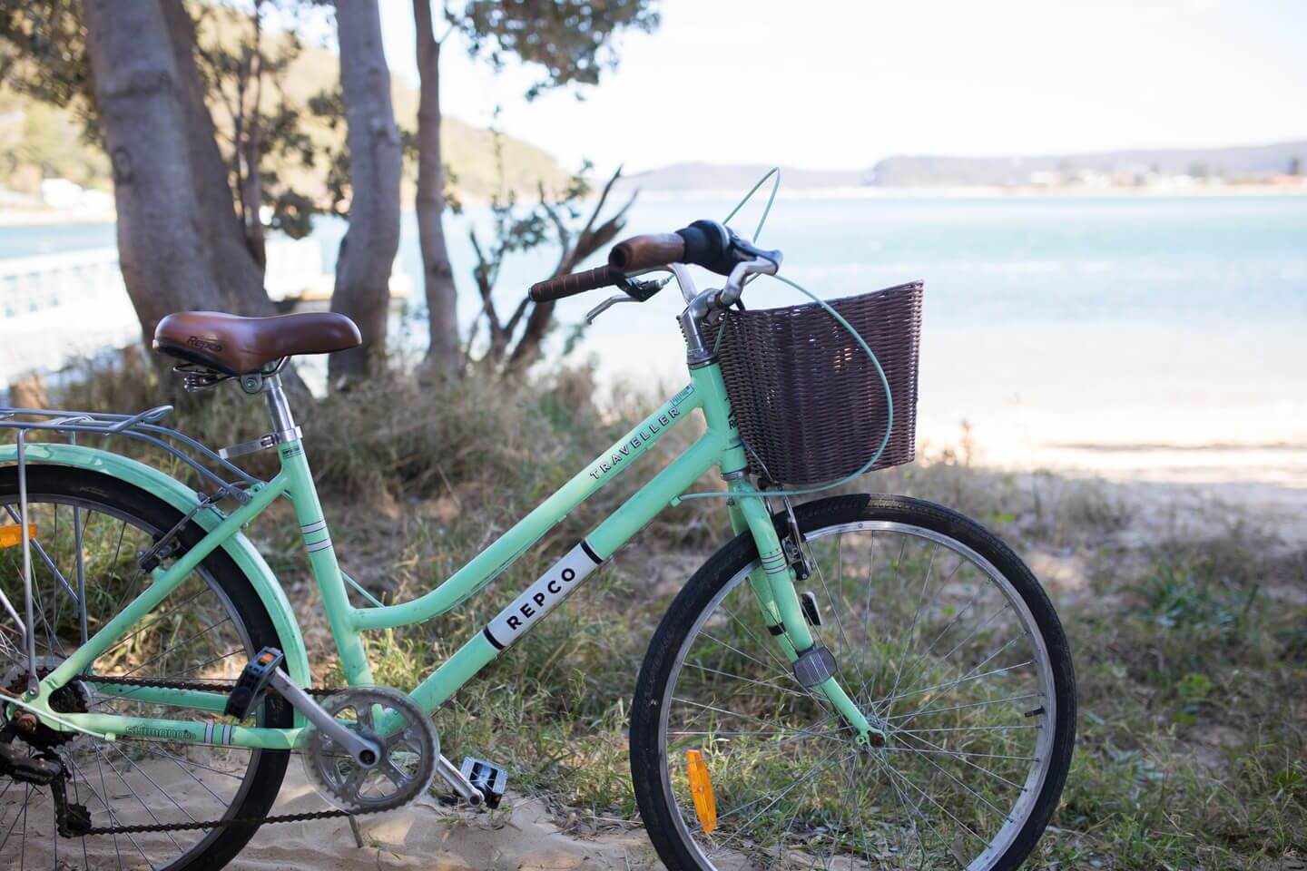 bike at ettalong beach