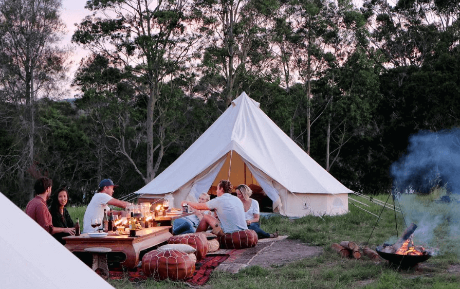 glamping tents 