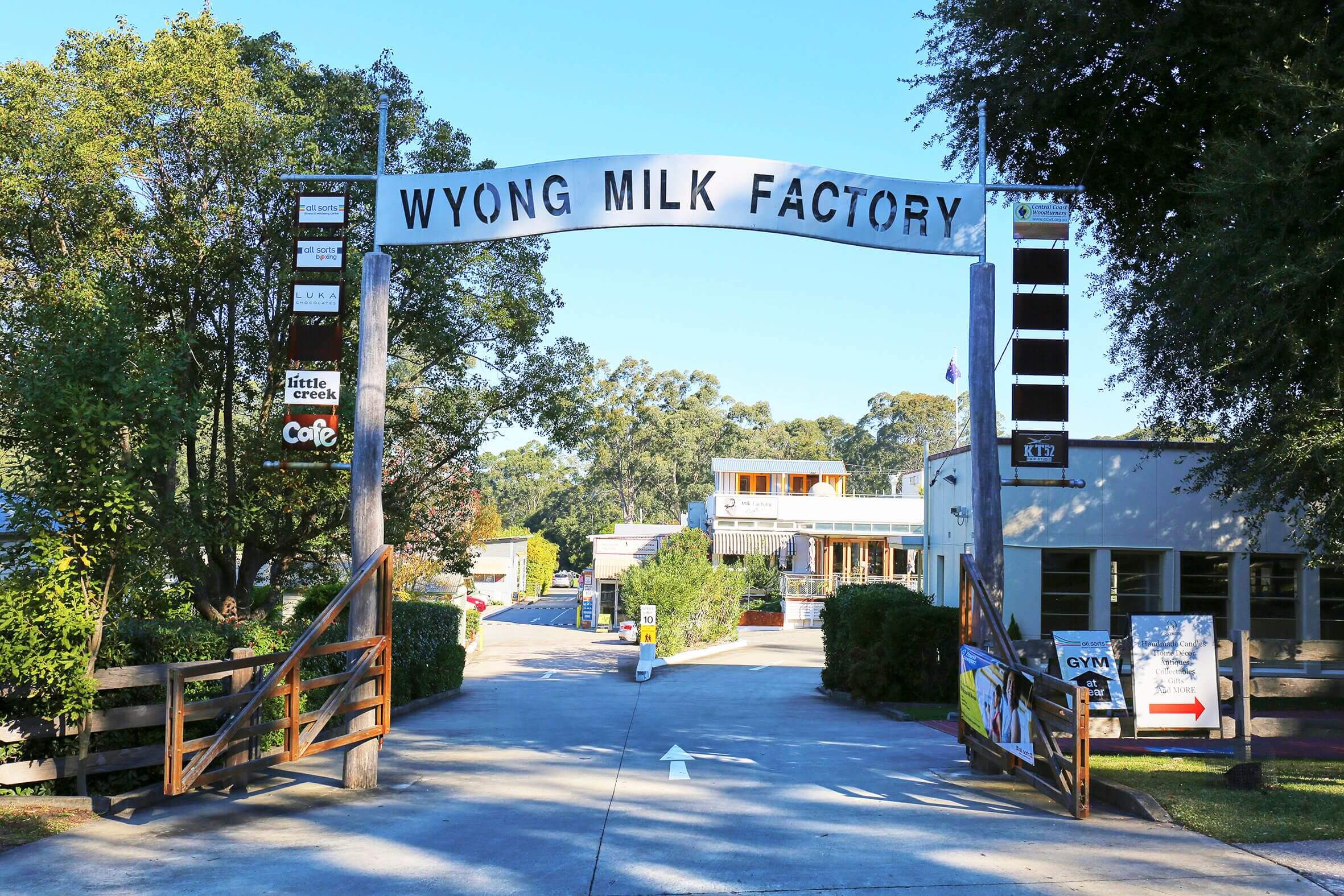 Wyong Milk Factory Entrance