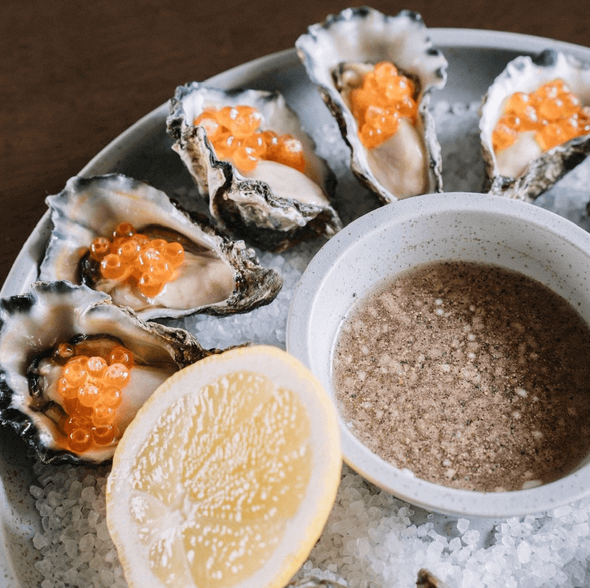 Oysters at Little Miss Mezza West Gosford Central Coast