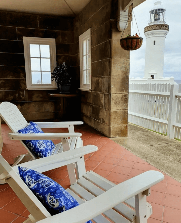 Norah Head Lighthouse accommodation with a view