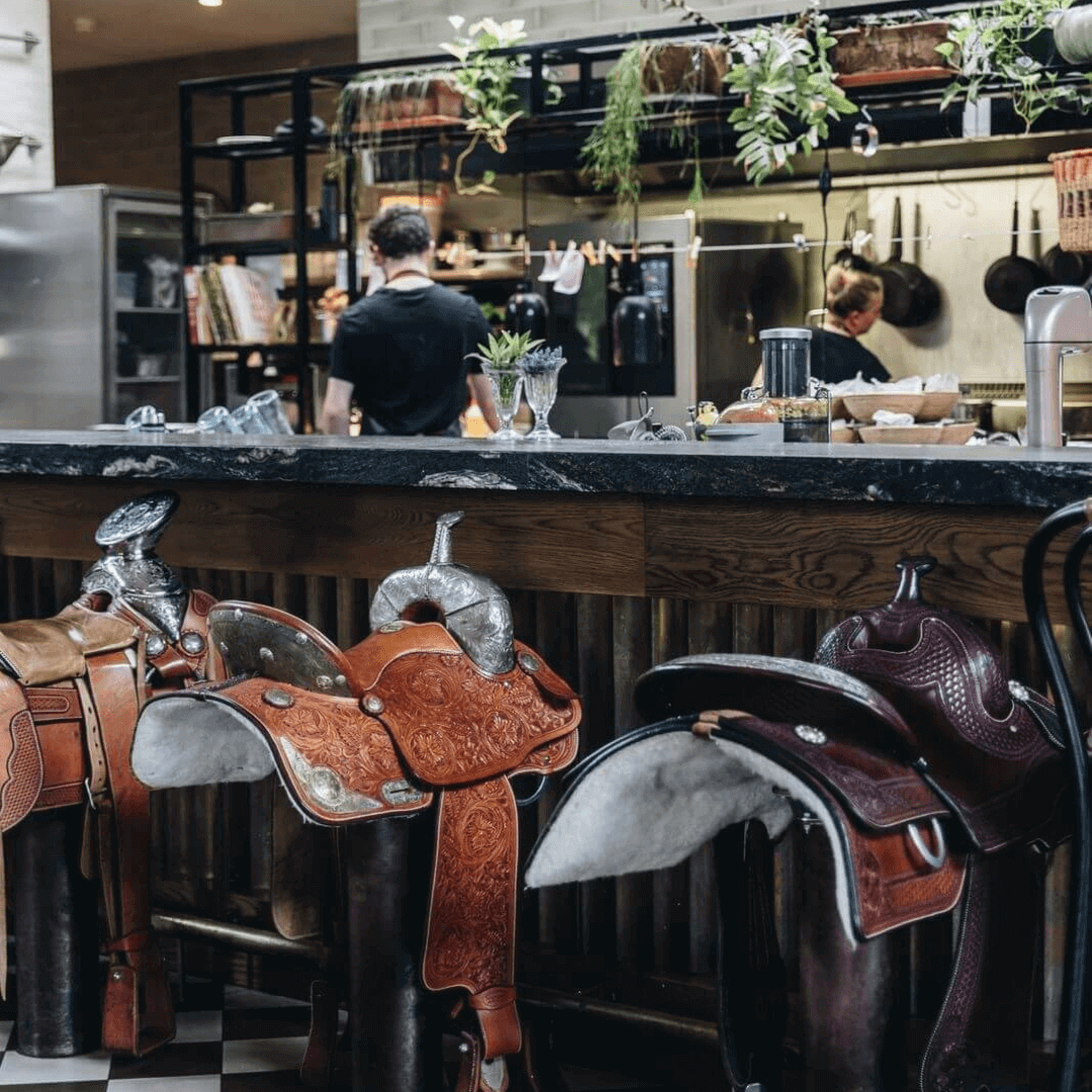 Saddles Mount White