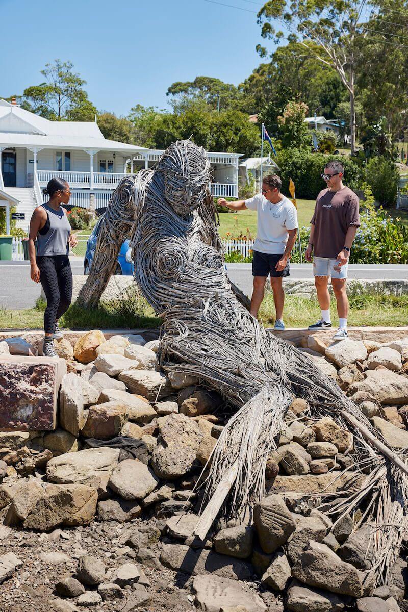 Serenity Sculpture by Peter Rush Photo by James Horan