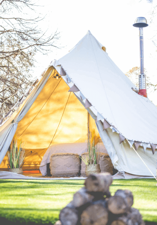 Glamping at Unwind Escapes