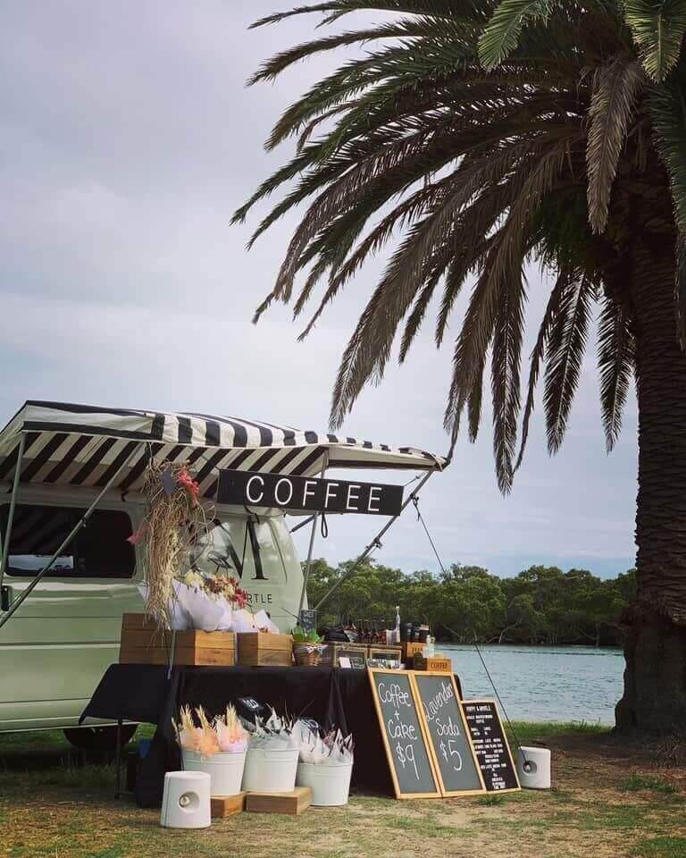 Woy Woy Waterfront Markets  coffee cart