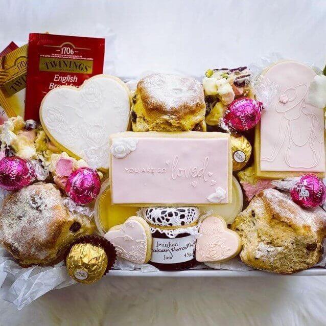 curated box of sweet treats