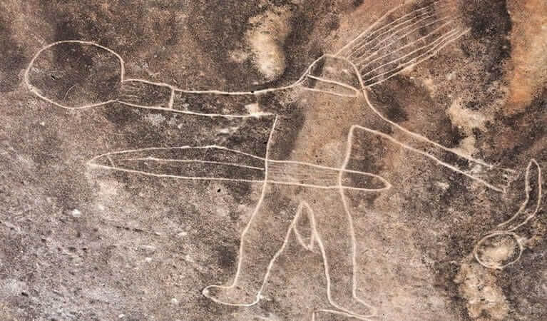 Darkinjung rock engraving