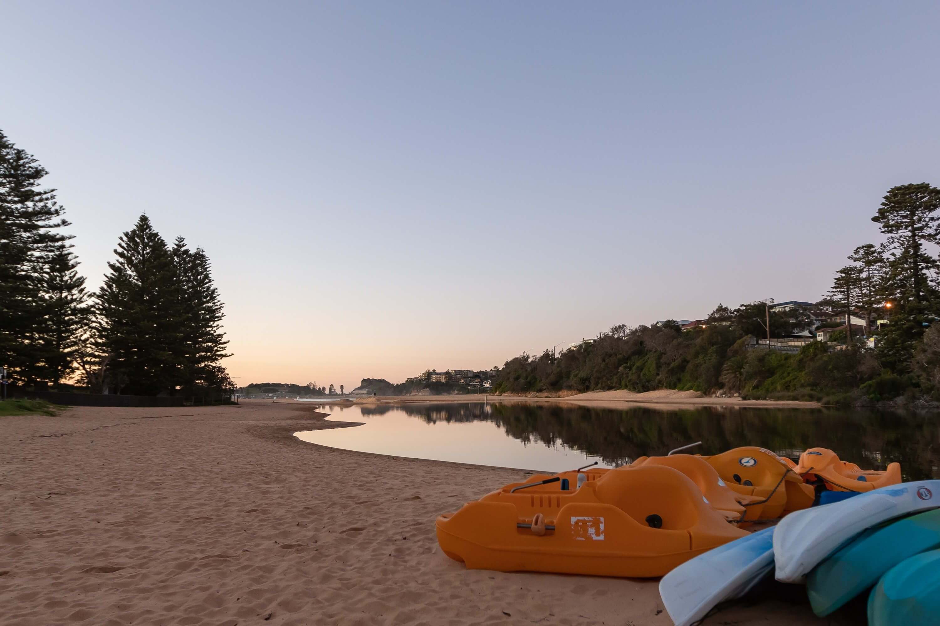 Terrigal paddle boats