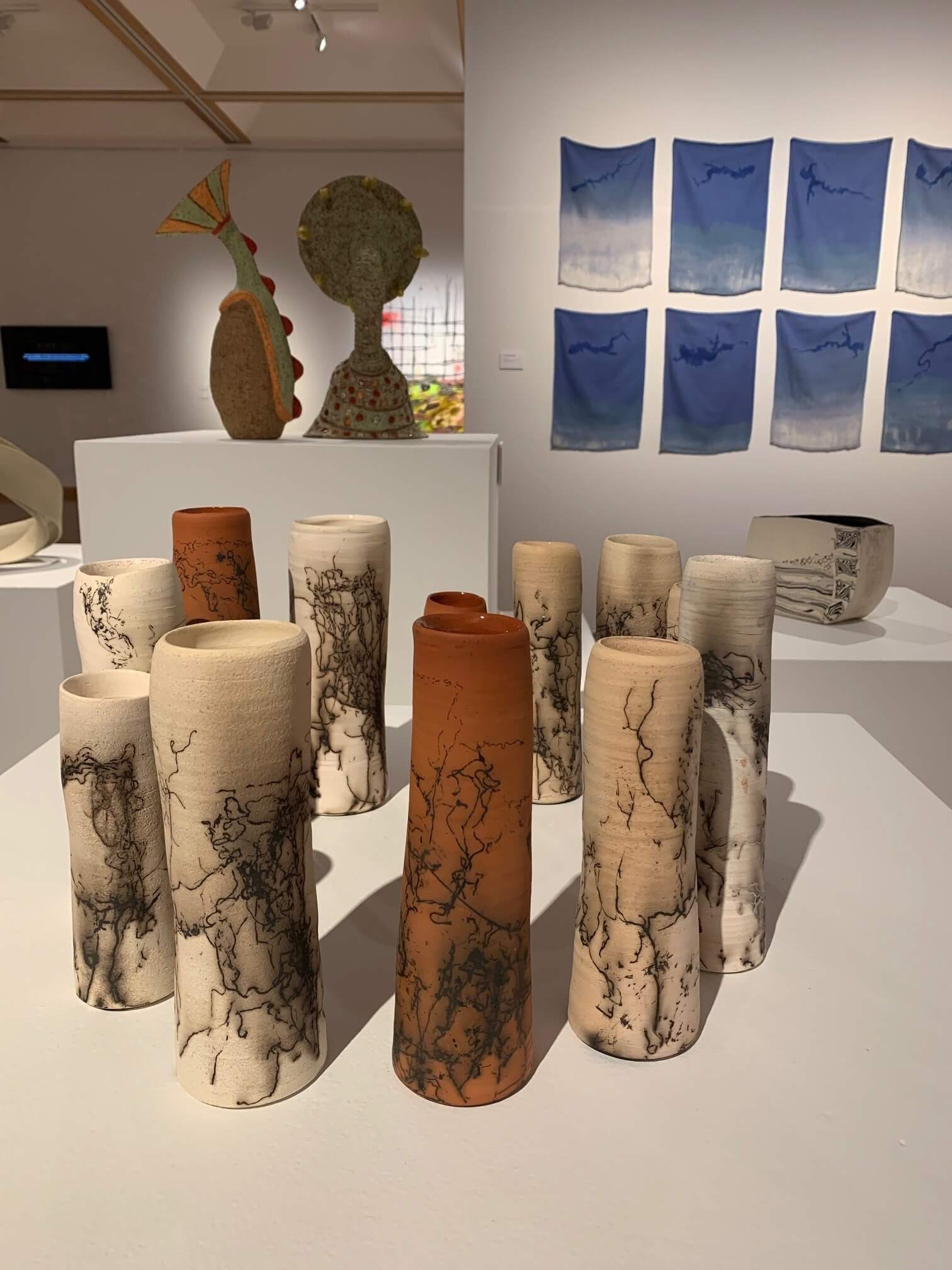 gosford gallery space with ceramics