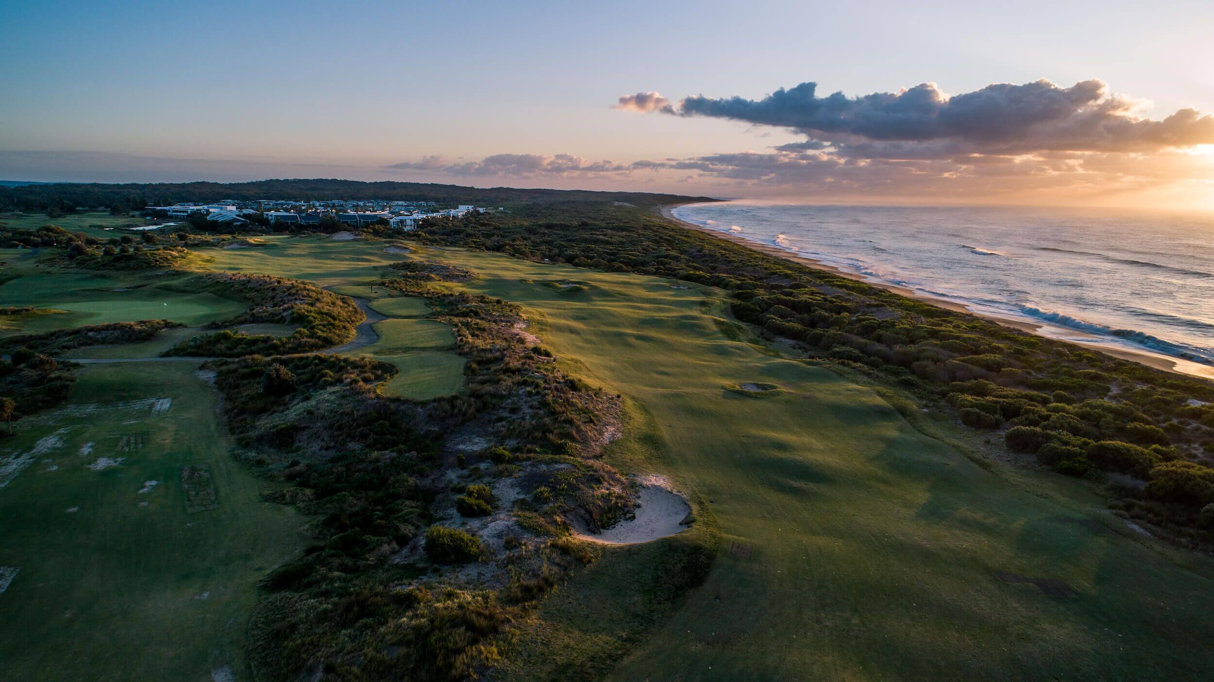 golf course aerial