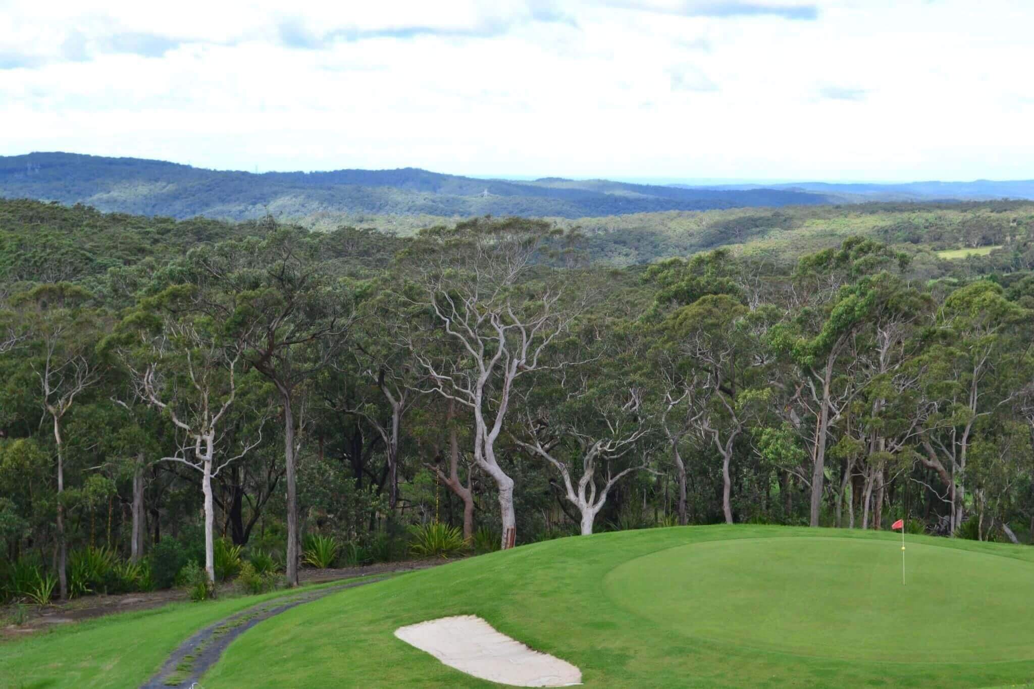 golf course aerial