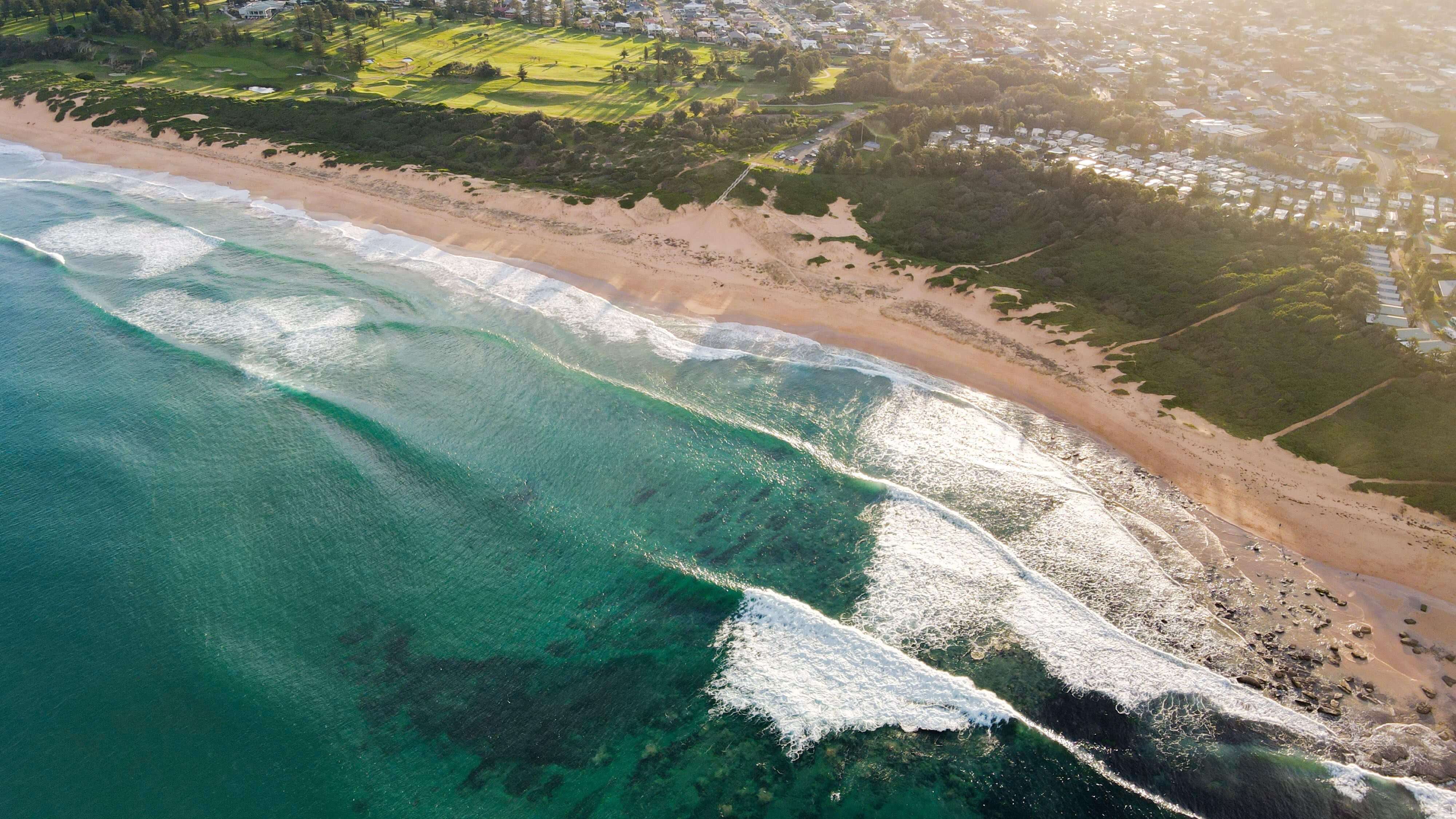 golf course aerial