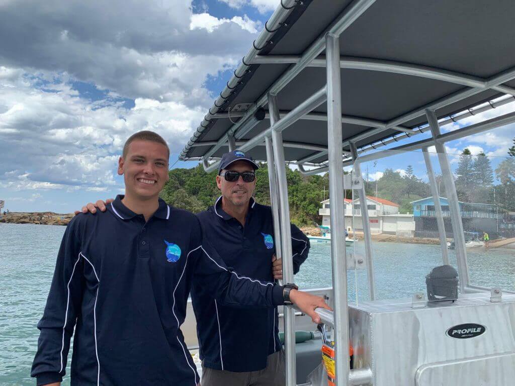 terrigal ocean tours team of skippers