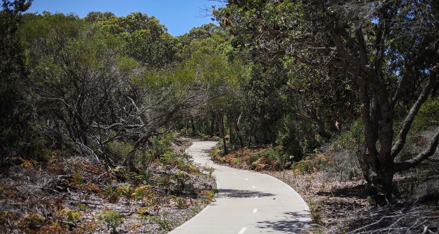 national park cycleway path