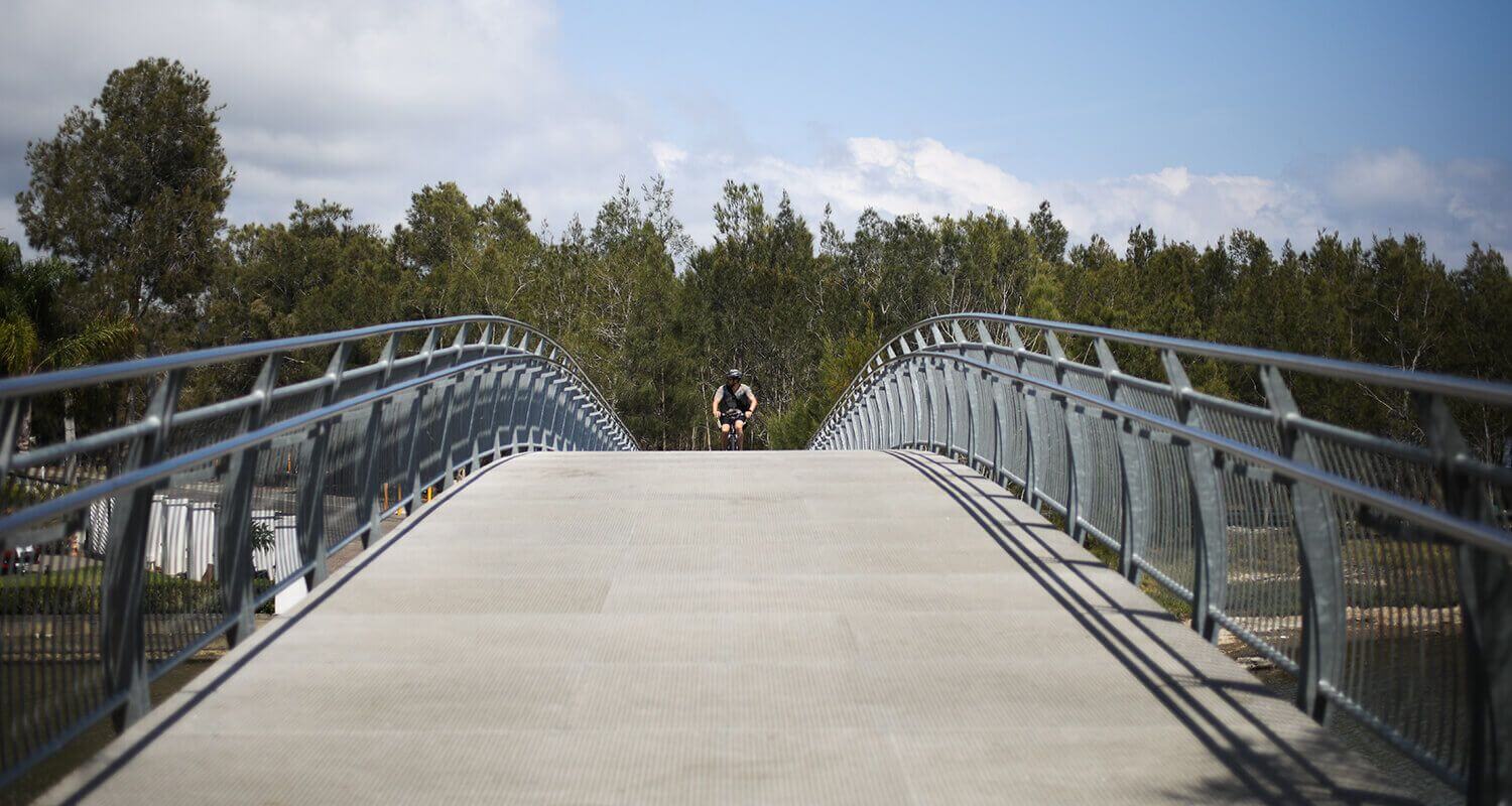 tuggerah cycleway bridge