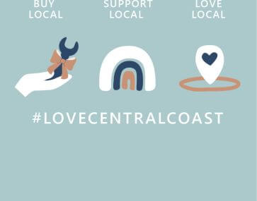 Local Guide for Fathers Day in Love Central Coast Artwork 