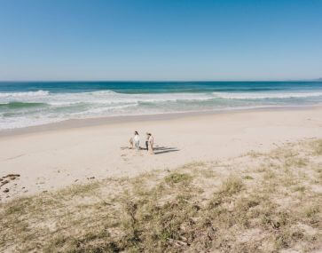 beach scene