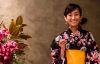 Japanese lady in traditional dress